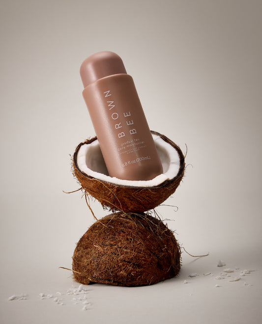 Beyond delivering a subtle, even tan, this lightweight lotion deeply hydrates & conditions the skin. Shop the best self tanning daily moisturizer on Brown Bee.