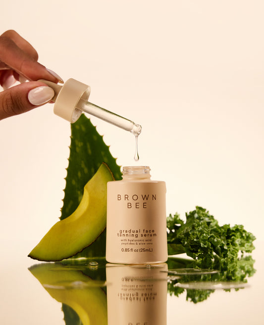 Brown Bee Face Tanning Serum