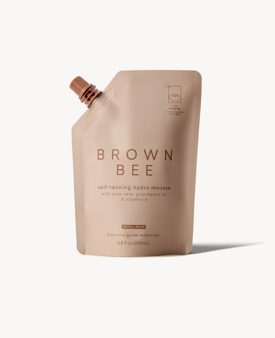 Shop the best sunless self-tanning tanning mousse at Brown Bee.